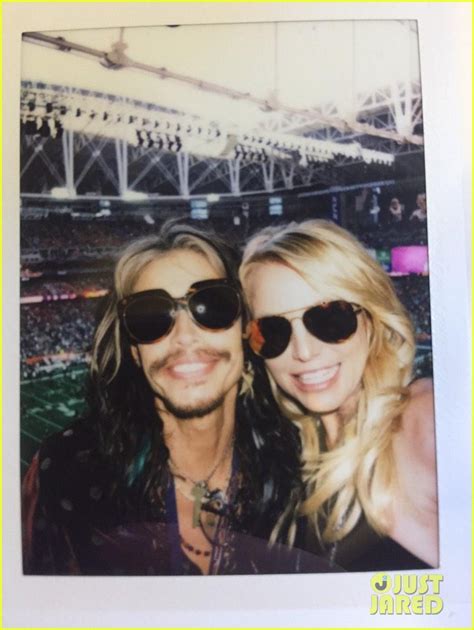 britney spears reunites with steven tyler at super bowl 2015 photo 3293850 britney spears