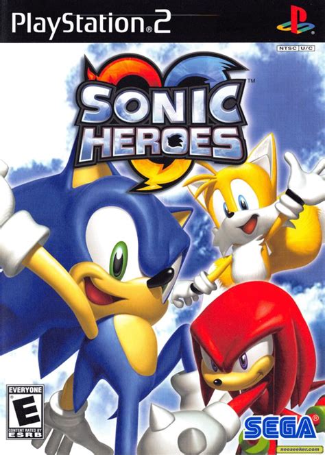 Sonic Heroes Ps2 Front Cover