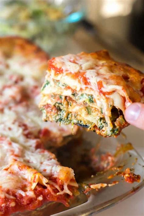 Garden Vegetable Lasagna — Tastes Lovely