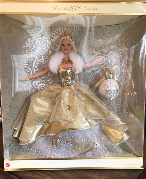rare vintage special 2000 edition celebration barbie doll etsy