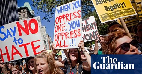 911 Protests Over New York Mosque Plan Us News The Guardian