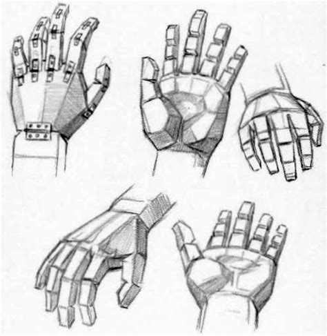 Hand In Basic Shapes