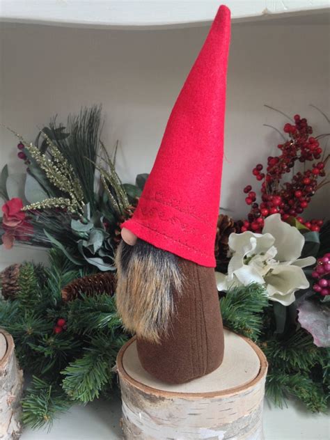 Scandinavian Gnome Swedish Tomte Handmade Gnomes Tomten Etsy