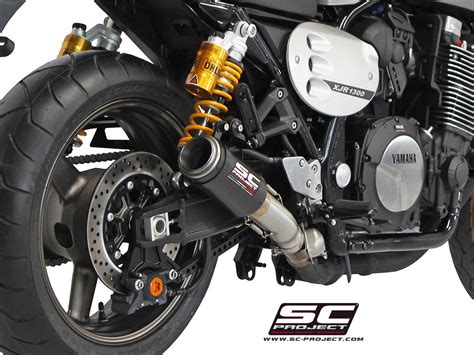 SC Project Exhaust Yamaha XJR 1300 Racer CR T Silencer 2015 17