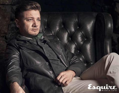 Jeremy Renner Esquire Middle East Photoshoot 2017 Jeremy Renner