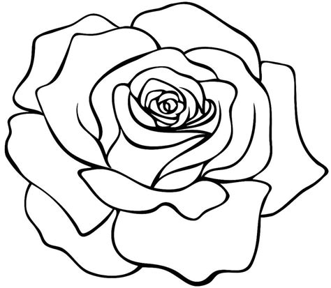 Desenhos De Rosas Para Colorir Bora Colorir
