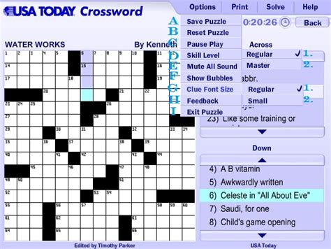 Usa Today Crossword Yorgen