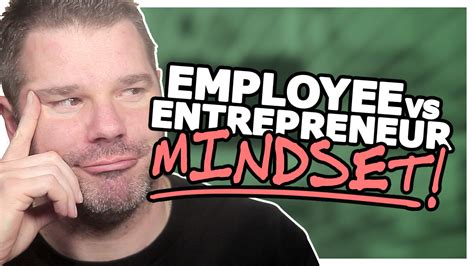 Employee Mindset Vs Entrepreneur Mindset Are These COMMON Beliefs