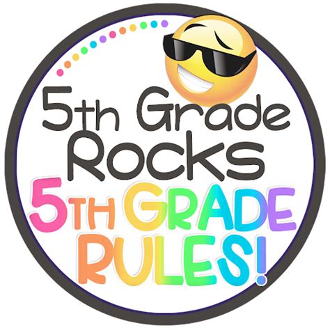 5th Grade Rocks 5th Grade Rules Designs By Kassie