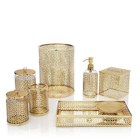 Gold Bathroom Accessories Sweetyhomee