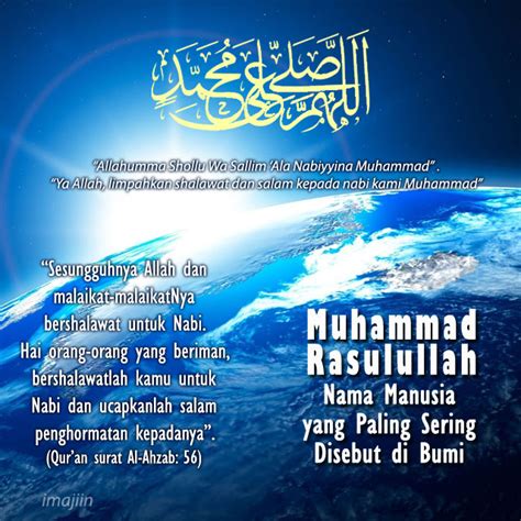 Laksanakan sholat tasbih 4 raka at ; Muhammad Rasulullah, Nama yang Paling Sering Disebut di ...