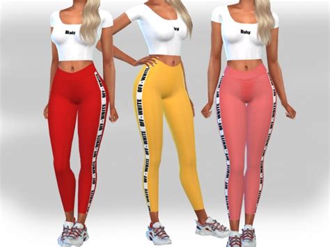 Female Casual Sport Outfits By Saliwa At Tsr Sims 4 Updates