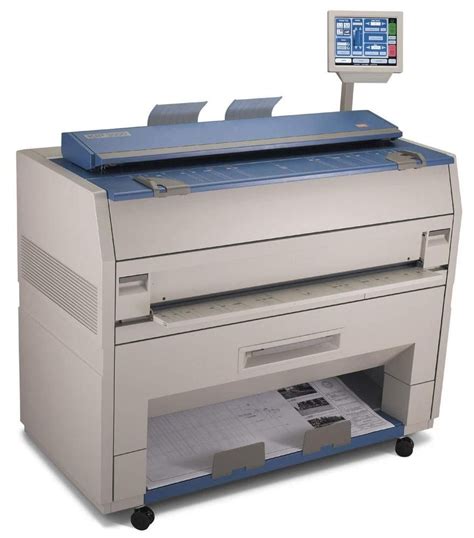 Kip 3000 printer & kip 200 stacker. KIP 3000 Wide Format Plotter Printer Scanner and Copier