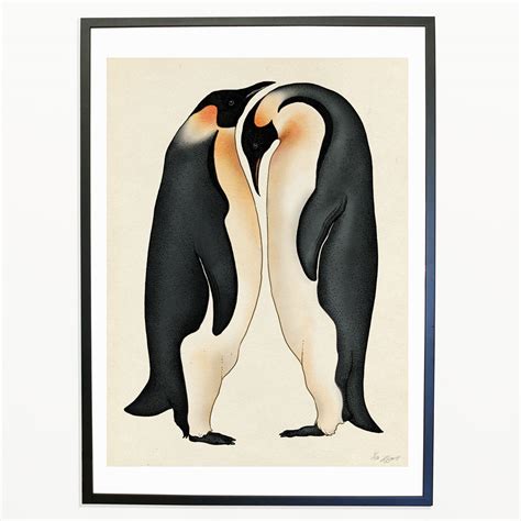 Penguins Print Katie Scott