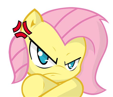 Fluttershy Is Angry By Xilefti On Deviantart
