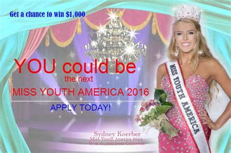 MISS YOUTH AMERICA 2016 Youth Miss America