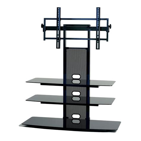 Transdeco Tv Stand With Mount For 35 80 Inch Oled Led Lcd 4k Tv Td550hb