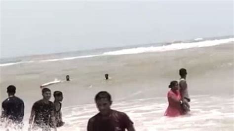 Odisha Tourist Goes Missing In Puri Sea Search Operation Underway