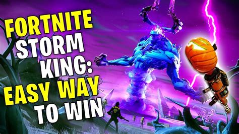 New Storm King Event In Fortnite Crazy Youtube