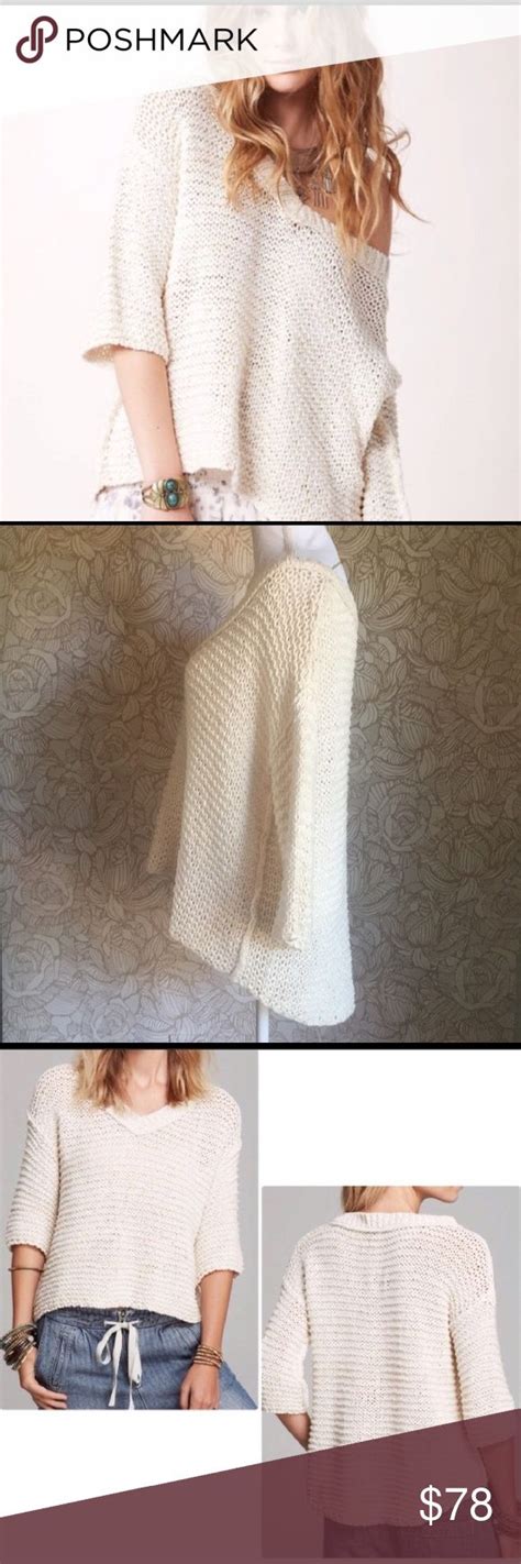 Free People Park Slope Chunky Hi Low Sweater Sweaters Free People Sweater Free People