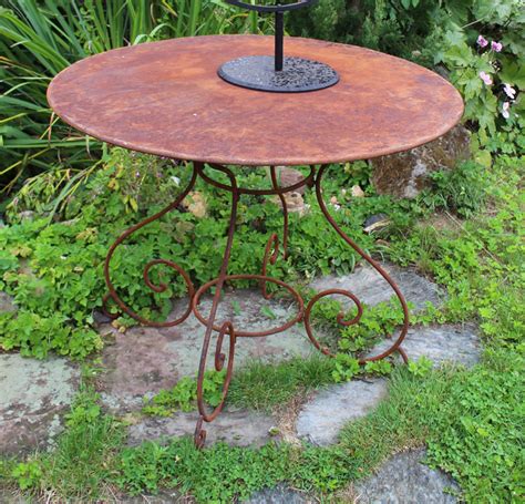 Küche & haushalt, einfache montage kein schneiden kein bohren erforderlich. Metalltisch Rund | Gartengestaltung