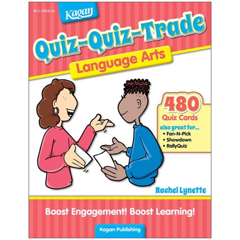 Quiz Quiz Trade Language Art Gr 2 4 Ka Bqqla2 Kagan Publishing
