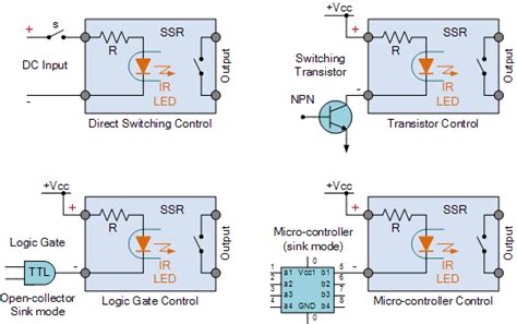 Solid State Relay Ac And Dc Input Circuit