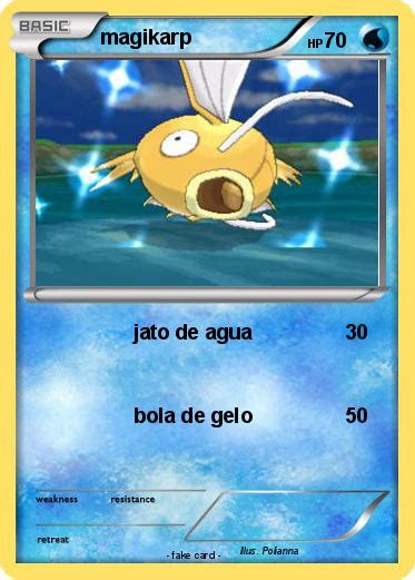 Pokémon Magikarp 1546 1546 Jato De Agua My Pokemon Card
