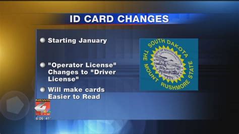 This Minor Change To The South Dakota Id Card Aims To Make It Easier To