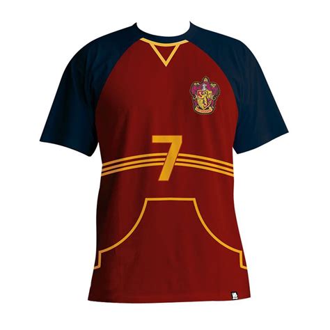 T Shirt Harry Potter Quidditch Jersey En Vente Sur Close Up