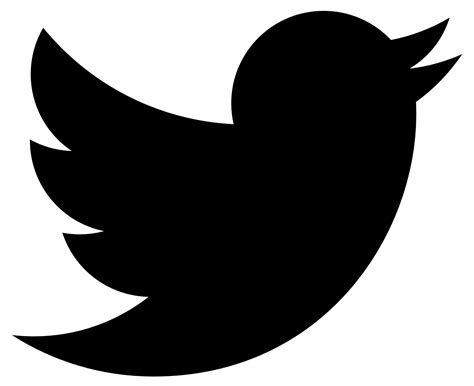 Twitter Logo Black And White Circle