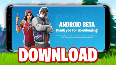 How To Download Official Fortnite Android Beta Youtube