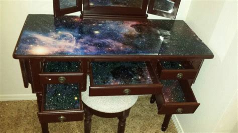 Stunning Galaxy Themed Vanity Galaxy Furniture Space Furniture