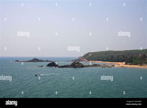 Om Beach Near Gokarna India Stock Photo Alamy