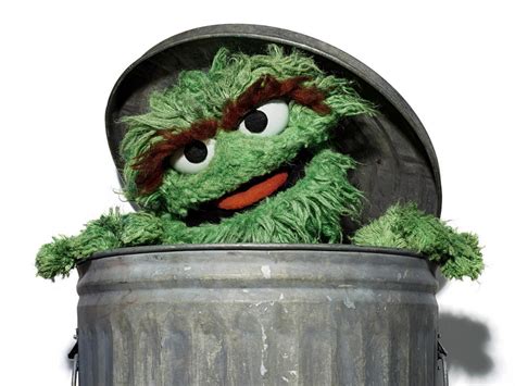 Oscar The Grouch Puppet National Museum Of American History