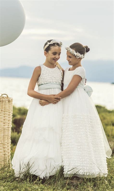 Comunión 2016 Rubio Kids Flower Girl Dresses Girls Dresses Spring