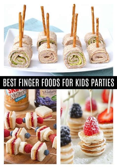 Sticking to classic, homemade party food ideas will help you to stick to your budget. Toddler Birthday Party Finger Foods - Pretty My Party