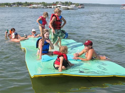 Aqua Lily Pad Floating Foam Mats Kneeboard Rentals