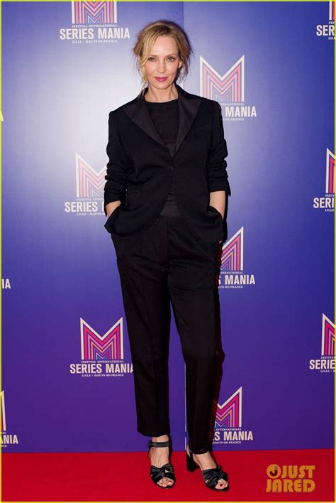 Uma Thurman Gets Chic For Series Mania Festival In France Photo