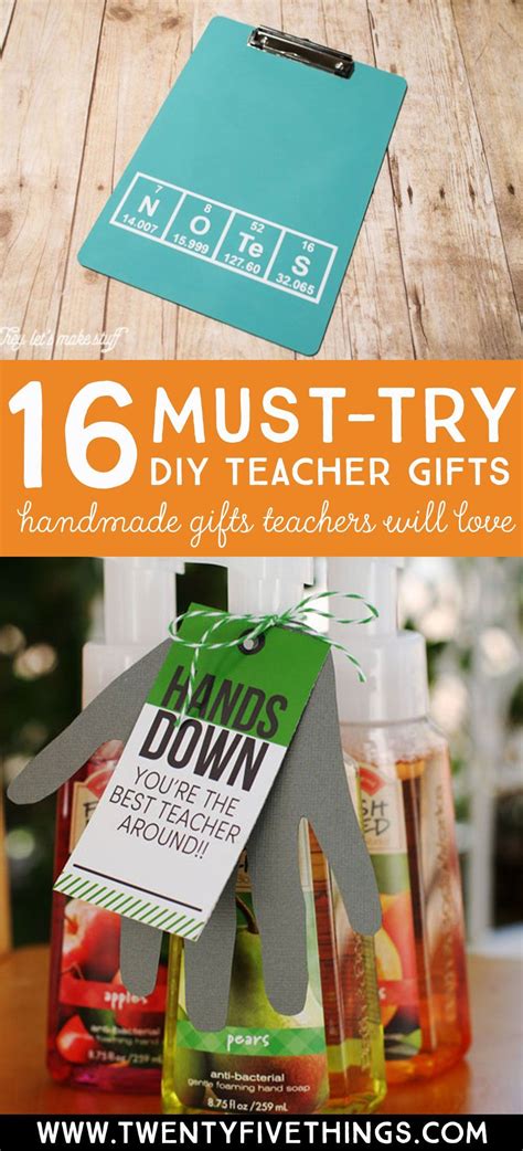 15 Diy Teacher Ts Anyone Can Make Fun Loving Families Diy