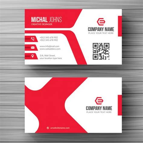 Discover thousands of premium vectors available in ai and eps formats. Red shape visit card Free Vector - Download Free Vectors ...