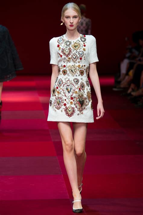 Dolce Gabbana Spring 2015 Ready to Wear Fashion Show Tuần lễ thời