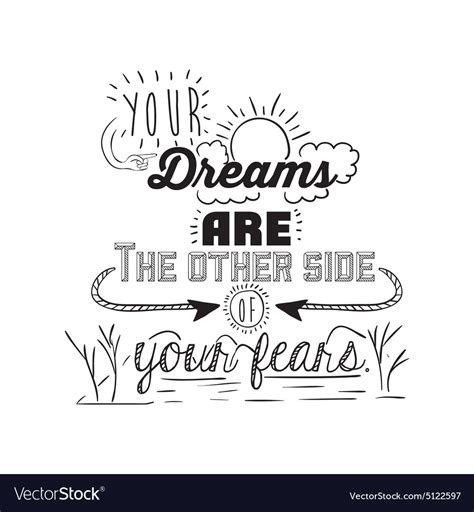 Encourage quotes design Royalty Free Vector Image