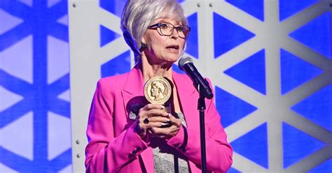 Rita moreno is one of a select group of performers and the only hispanic to have won all four of the most prestigious show business awards Rita Moreno Dedicates Peabody Award to Mom in Moving Speech