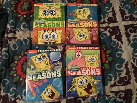 Spongebob Squarepants Complete Season 1 8 Dvd Lot Eur 4384 Picclick Fr