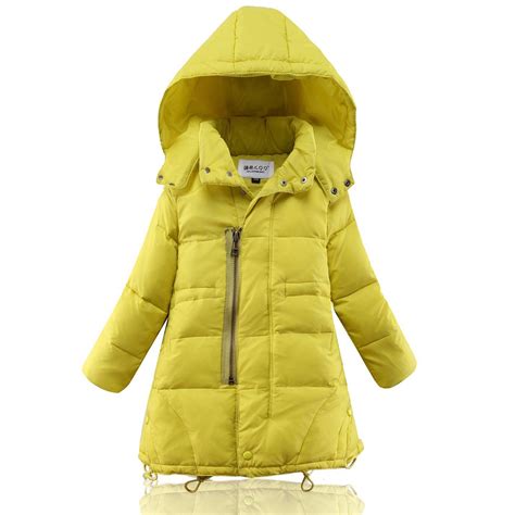 Girls Long Down Coat Winter Jacket Big Kids 100 Down Extra Thick Warm