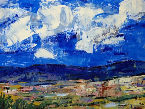 Daily Painters Of Colorado Contemporary Abstract Landscape Oil Painting