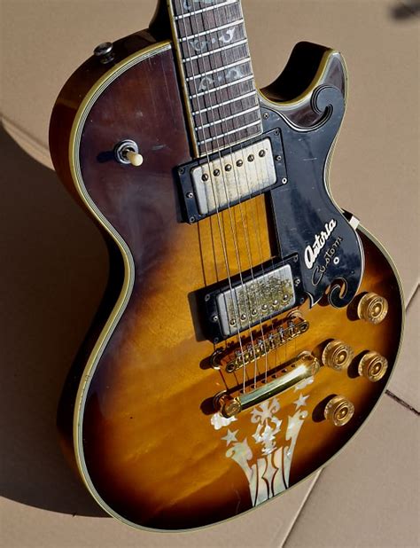 Antoria Memphis Custom Agent Electric Guitar Made In Japan Reverb