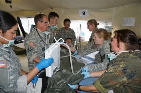 212th combat support hospital supports unified combat arms training at combined resolve iv