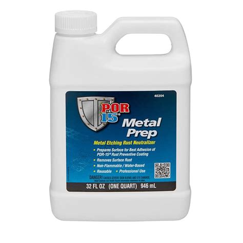 Por 15 Metal Prep Metal Etching And Rust Neutralizer Por 40204 66